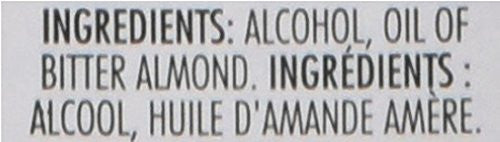 Club House, Baking & Flavouring Extracts, Pure Almond – 43ml (1.5oz) Ingredients